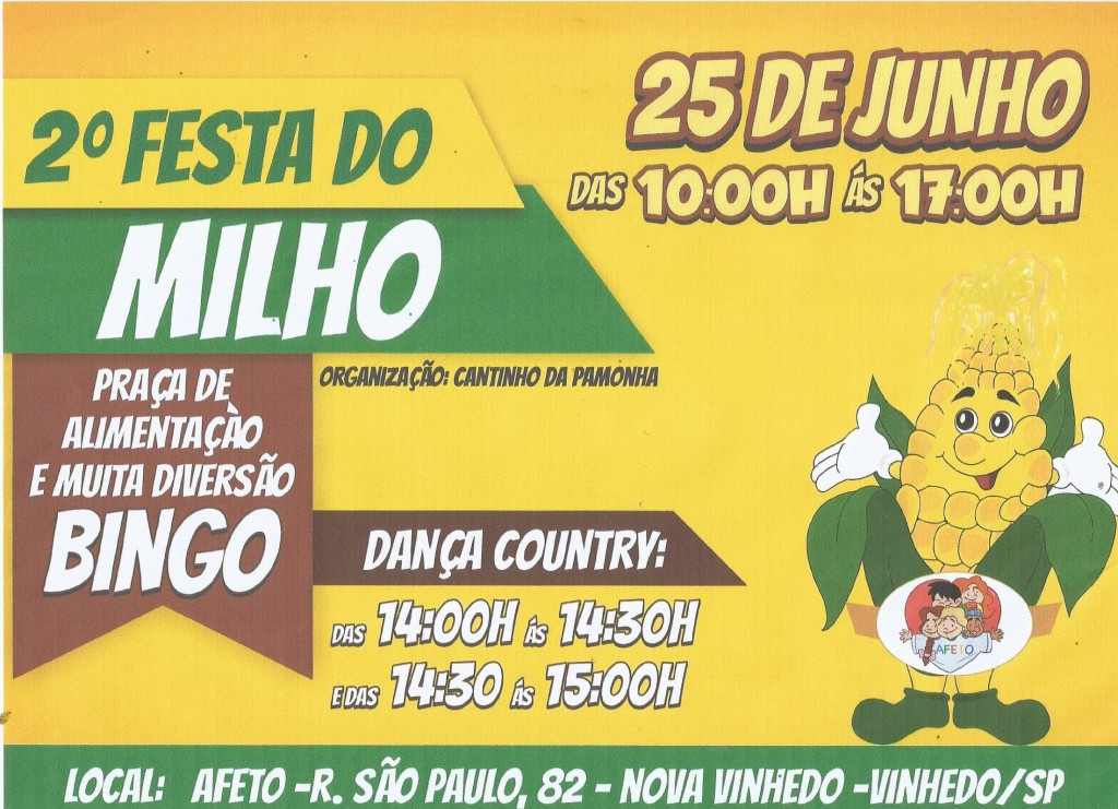 Festa do Milho na Afeto